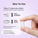 What's Up Wellness Lung & Liver Detox Supplement for Fatty Liver, Capsules with Milk Thistle, 600mg NAC Supplement & Curcumin | Supports Lung Health, 30 Capsules - Image 5