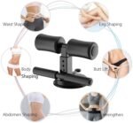 SILENCIO Sit-Up Bar With Foam Handle and Rubber Suction Seat Up Fitness Equipment Sit-ups and Push-ups Assistant Device For Weight Lose Gym Workout Abdominal Curl Exercise Work Out Trainer (Pack of 1) - Image 2