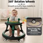StarAndDaisy Baby Walkers for 9+ Or 16 Month Baby boy & Girl 360° Walker for Kids for 7 Level Height Adjustment, Baby Walker with Switchable Food & Musical Toy Tray - Image 3
