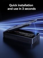 ACASIS 40Gbps M.2 NVMe SSD Enclosure with Built-in Cooling Fan, Tool Free Installation, TBU 405 Pro for M1 M2 Pro/Max, Compatible with USB4/3.2/3.1/3.0/2.0 (Dark Gray) - Image 6