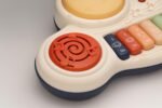 Cable World Musical Toy Piano for Kids, 8-Key Interactive Baby Piano with Music, Stories, Songs, Drum & ABC Buttons, Hand Activity Pads & Music Maze, Learning Musical Toy for Boys & Girls - Image 2