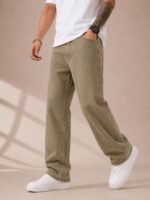 Men's Comfortable Casual Denim Jeans || Straight Fit (Jean) for Men || Regular Fit Mid Rise Flat Front Full Length Jeans for Men| Modern & Fashionable for Casualwear - Image 3