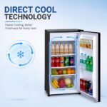 ROCKWELL MB100 Mini Refrigerator with Freezer, Grey, 5 Year Warranty - Image 6