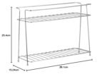 Tabletop Spice Rack For Your Kitchen_Countertop Spice s And Masala Rack 2 -Tiered Shelf And 2 Layer Stainless Steel And Special Countertop Spice Rack-(Pack Of One) (Nhsp) - Image 8