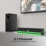 GOVO GOSURROUND 600 | 90W Soundbar | 2.1 Channel Home Theatre | Deep Bass from 4” Subwoofer | BT v5.3, HDMI, AUX, USB Connectivity | 5 EQ Modes - Image 2