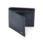 Tommy Hilfiger Men's Global Coin Wallet Elkhom - Navy | 1 Coin Pocket | 2 Compartments | 4 Cards Slots | Stylish Men's Leather Wallet - Image 2