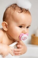 Babyholic Baby Pacifier for Infants, Soft Soothing Nipple with Easy-Grip Handle, Lightweight Comfort Soother for Newborn Baby Boys & Girls - Image 8