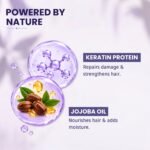 LA’BANGERRY Keratin Protein Hair Care Combo | Shampoo, Conditioner, Mask & Serum | Enriched with Almond Oil, Eucalyptus & Jojoba Oil for Smooth, Strong & Shiny Hair (Pack Of 4) - Image 6