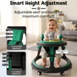 StarAndDaisy Baby Walkers for 9+ Or 16 Month Baby boy & Girl 360° Walker for Kids for 7 Level Height Adjustment, Baby Walker with Switchable Food & Musical Toy Tray - Image 5
