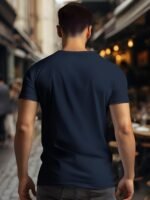 BULLMER Trendy Printed Cotton Blend Crew Neck/Round Neck Half Sleeve Tshirt for Men - Pack of 3 - Image 7