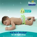 Pampers Complete Skin Comfort Pants, Anti-rash blanket, Lotion with Vitamin E & Aloe Vera,Double Extra Large size baby diapers (XXL) 42 Count,15-25kg (Pack of 3) - Image 3