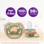 Philips Avent Pacifier Ultra air |Lets Your Baby's Skin Breathe | Orthodontic & BPA Free |2 Pack |6-18m | SCF085/60 - Image 3