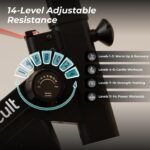 Cult SmartSpinVolt Spin Bike | 10Kg Flywheel | 140kg Max Weight | Magnetic Resistance Exercise Bike - Image 3