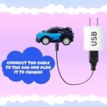 VGRASSP Wrist Watch Remote Controlled Mini Car Toy for Kids with USB Charging Cable - Rechargeable 2 Function Remote Watch - Color and Design As Per Stock - Image 8