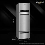 Whirlpool 235 L Frost Free Triple-Door Refrigerator | Zeolite Technology | Microblock Technology(FP 253D PROTTON ROY RADIANT STEEL(Z), Up to 44% Reduction in Cold Air Loss*] - Image 6