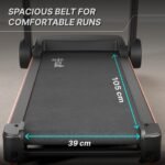 Fitkit by Cult PowerRunPlus Treadmill BLDC 5HP Peak & 120kg Weight Capacity | 14 km/h Max Speed | LED Display with Tablet Holder | 12 Preset Program | Home Gym Equipment - Image 7