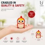 Chicken Toys for Kids, Swinging Chain String Magnetic Hen with Chick Learning to Crawl Spring Toy, Crawling Wind-up Duck, Walking Chicken Cute Windup Toy for Boys Girls Toddler - Image 2
