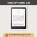 CoBak 3 Pack Screen Protector for Kindle Paperwhite 12th Generation 2024 and Kindle Colorsoft Signature Edition, Kobo Libra 2, Kobo Aura 2, Kobo Aura 2, Kobo Aura 2, High Clarity, Anti-Fingerprint - Image 2