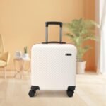 SWISS MILITARY Sirius Overnighter 45cm Hard Shell Cabin Luggage Trolley with 15.4” Laptop Compartment & 3 Dial Lock, 360° Wheels, Lightweight PC Travel Suitcase Bag for Men & Women (39L) White - Image 6