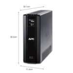 APC Back-UPS Pro BR1500G-IN 1500VA / 865W | Backup for NAS Storage, Creative Workstation & Premium Home Office | LCD Display | 6 Backup Outlets | 2 Year Warranty - Image 7