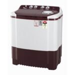 LG 8.5 kg 5 Star Semi-Automatic Top Load Washing Machine (P8530SRAZ, Burgundy, Roller Jet Pulsator) - Image 11