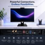 FUTOPIA 23.8" FHD IPS All-in-One Desktop | Intel Core i3-14100 (Up to 4.7 GHz) | 8GB RAM | 256GB NVMe SSD | Pop-up FHD Webcam | Wi-Fi 6 | Windows 11 Pro with Office | Wired Keyboard & Mouse Included - Image 7