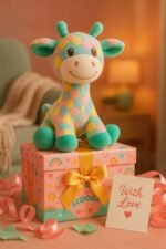 SCOOBA Giraffe Animal Soft Toy 30cm Height Single Piece - Image 3
