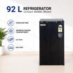 ROCKWELL MB100 Mini Refrigerator with Freezer, Grey, 5 Year Warranty - Image 2