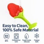 Teething Baby Chew Toys, BPA-Free Baby Teething Toy for Babies 0-6 Months. Natural Organic Freezer Safe Specialized Teether Toys for Toddlers, Relief Gingival Pain (3D TEETHER) - Image 6
