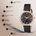 Carlington Iconic Analog Watches for Women with Premium Leather Strap - CT 2042 - Image 4