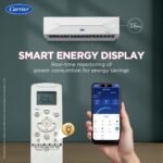 Carrier 1.5 Ton 3 Star Wi-Fi Smart Flexicool Inverter Split AC (Copper, Convertible 6-in-1 with Wi-Fi with Geo-Fencing, Smart Energy Display, 2026 Model, ESTER EDGE Gxi WiFi-CAI18EE3R36W1, White) - Image 6