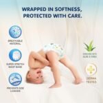 Amazon Brand - Supples Ultra Comfort Baby Diaper Pants | Anti-Rash, Dermatologically Tested & No Leakage upto 12 hours | 70 Baby Diapers | Small | 4-8 Kg | 12 Hrs Absorption - Image 2