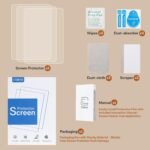 CoBak 3 Pack Screen Protector for Kindle Paperwhite 12th Generation 2024 and Kindle Colorsoft Signature Edition, Kobo Libra 2, Kobo Aura 2, Kobo Aura 2, Kobo Aura 2, High Clarity, Anti-Fingerprint - Image 7