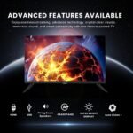 Uniboom_Optima Series 60 cm (24 inch) HD Ready LED TV 2025 Edition with 30W Sonic Boom - True Frameless - Aura Vision+ Display - (Non Smart)- 24N-ULT-AED - Image 2