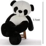HUG 'n' FEEL SOFT TOYS 5 Feet White& Black Panda Giant Teddy Bear Soft,Plush,Cuddly Stuffed Animal for Kids, Birthdays, Anniversaries, Valentine's Day,Special Occasions Large Huggable - Image 3