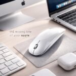 Offbeat - Atom Dual Bluetooth 5.1+5.1 & 2.4Ghz Wireless, Type-C Rechargeable 100 Hours Battery Silent Click Mouse, Triple Device connectivity Windows, Mac, iOS, Android (Silver) - Image 2