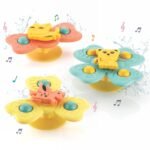 ToyTastic Baby Hand Spinner Toy, Cute Animal Design Fidget Spinner for Kids, Sensory Rotating Spinner Toy for Babies and Toddlers, Colorful Fun Activity Toy - Image 3
