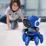 VGRASSP Bot Robot Pioneer Colorful Lights and Music All Direction Movement Dancing Robot Toys for Boys and Girls (Color as per Stock Availability) - Image 2