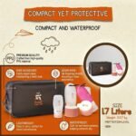Travel Likes Me Waterproof Travel Organizer Bag - Essential Toiletry Pouch for Men & Women, Grooming Kit, Vanity Organiser, Luggage Kits, Bathroom Storage, Hygiene and Travel Gear - Image 3
