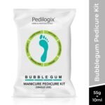 O3+ Pedilogix Bubblegum Manicure Pedicure Kit for Hand and Feet Lightening, Softening and Massage (1 Pc, 55 g 10ML) - Image 7