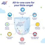 Little Angel Extra Dry Baby Pants Diaper, Large (L) Size, 68 Count, Super Absorbent Core Up to 12 Hrs Protection & Wetness Indicator, 8-14kg (34 count/pack, Pack of 2) - Image 6
