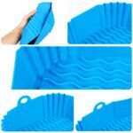 RUCON® Silicone Air Fryer Liner Square 8 Inch,Food Grade BPA Free Non-Stick Air Fryer Pot, Easy Clean Air Fryer Basket Liner, Heat Resistant up to 450°F, Dishwasher Safe for Air Fryers (Pack of 2) - Image 6