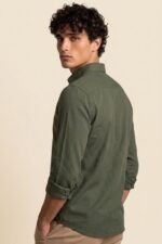 Allen Solly Mens Cotton Casual Shirt | Regular Collar | Soft Breathable Fabric | Everyday Smart Casual Wear - Image 4