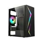 POWERDESK Desktop Computer Set, i7 PROSSORE 8 GB RAM, 256 GB SSD, 22" HD LED Monitor,hmk Keyboard & Mouse, WiFi, Windows 10 Pro, MS Office (8-256gb) - Image 2