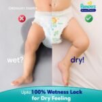 Pampers Complete Skin Comfort Pants, Anti-rash blanket, Lotion with Vitamin E & Aloe Vera,Double Extra Large size baby diapers (XXL) 42 Count,15-25kg (Pack of 3) - Image 4
