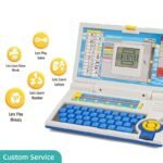 Cable World® Educational Laptop Computer Toy for Kids Above 3 Years - 20 Fun Activity Learning Machine, Now Learn Letter, Words, Games, Mathematics, Music, Logic, Memory Tool - Image 3