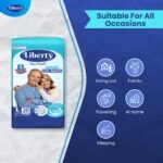 Liberty Eco Adult Diaper Pants, Large (L) 60 Count, Waist Size (75-140cm | 30-55 inches), Unisex, High Absorbency, Leak Proof, Overnight Protection, Pack of 3, 20 count/pack - Image 7