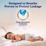 MamyPoko Pants Skin Breathe Care | Baby Diapers New Born Size (NB) | 42 Count | up to 5Kgs | Half Skin Touch Airy Sheet | 3X Breathable | Derma Tested - Image 6