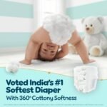 Pampers Premium Care Pant Style Baby Diapers XXL 60 Count | No Marks Design | Voted India’s #1 Softest Diaper | All in 1 diaper with 360 Cottony Softness - Image 4