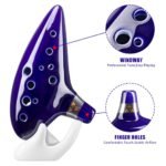 PATPAT Zelda Ocarina 12 Hole Alto C Musical Instrument for Adults - Image 3